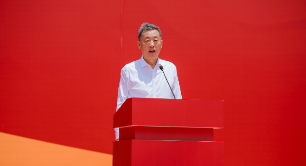 新盛燃气江苏如东LNG接收站举行开工仪式(图1)