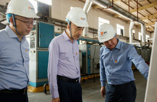 王传栋副总经理到新盛燃气开展主题教育专题调研(图1)